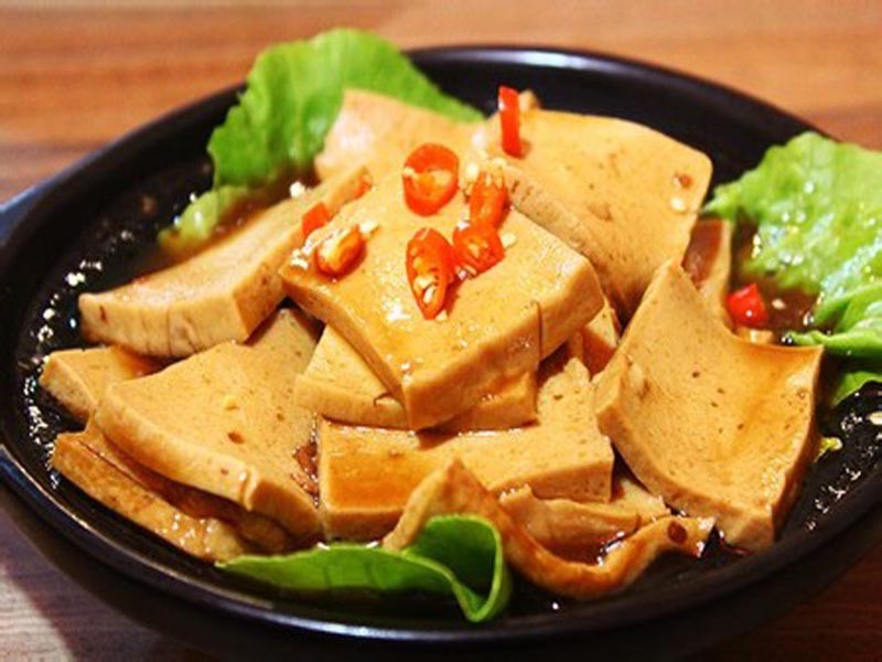 黄焖豆腐(不含米饭) ￥10元/份 月售4份