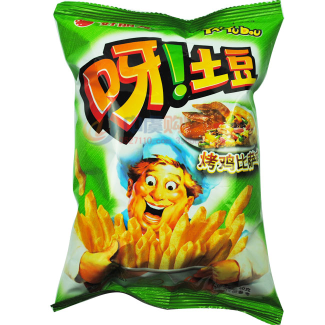 呀土豆烤鸡披萨味 $6元/袋/70g 已售0份