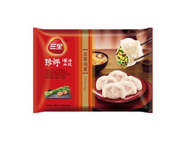 三全灌汤水饺 猪肉韭菜味 ￥7元/袋 已售0份