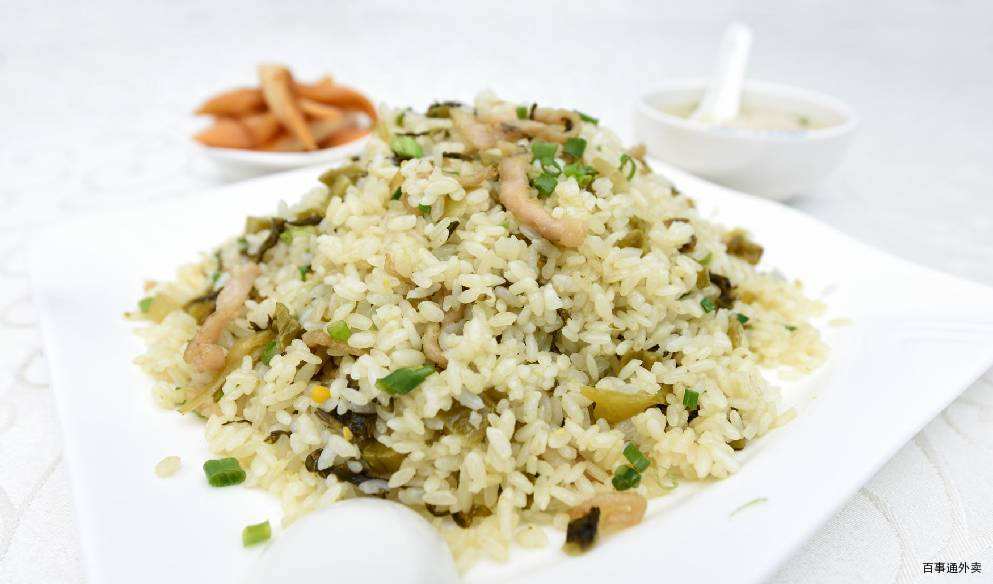 鲜肉腌菜炒饭 $12元/份 已售24份