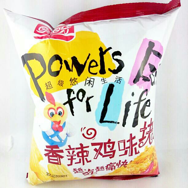 盼盼麦香鸡味块105g ￥4元/包 月售3份