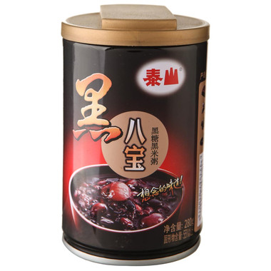 泰山黑米八宝粥 ￥4元/罐 月售0份