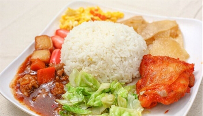 奥尔良腿排饭 ￥13元/份 已售6份