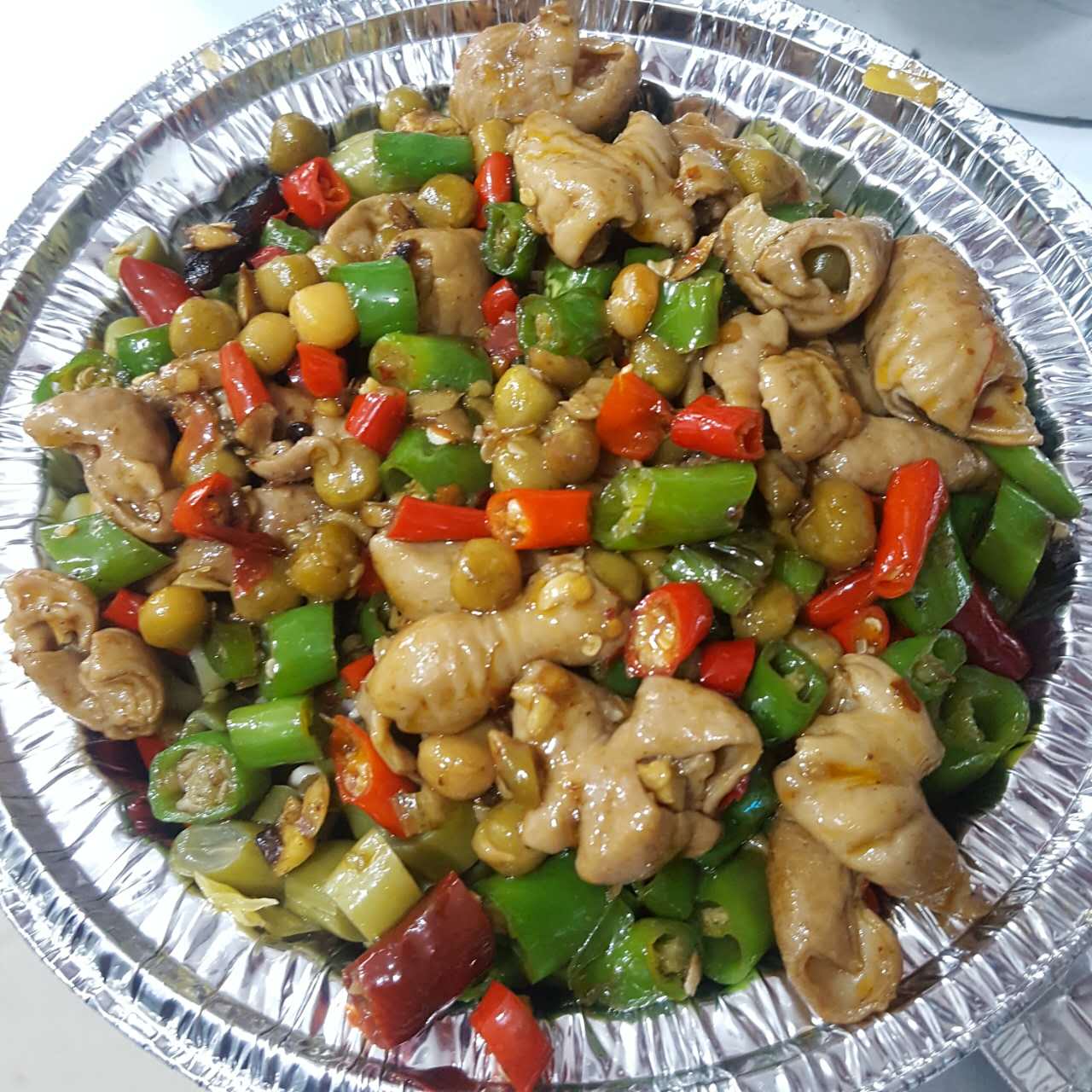 尖椒肥肠 ￥25元/份 已售12份