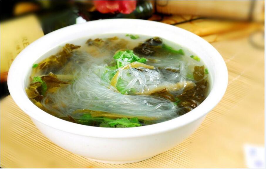 酸菜粉丝汤 ￥10元/份 已售3份