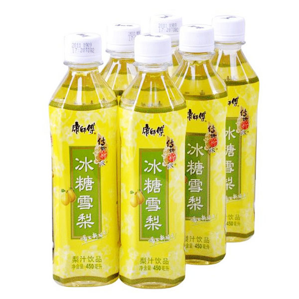 康師傅冰糖雪梨500ml ￥3元/瓶 已售23份