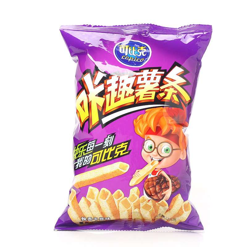 可比克 咔趣薯条飘香牛排味 75g/袋 ￥3.9元/袋 已售0份库存20袋