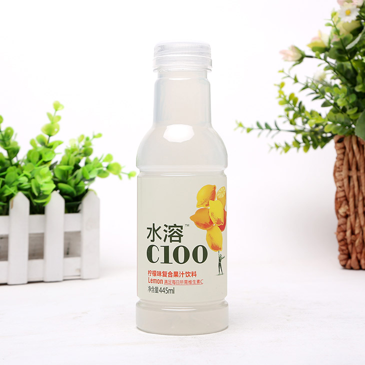 水溶c100 檸檬味複合果汁飲料445ml【箱裝】 ￥59.