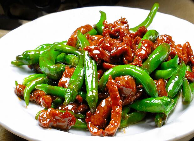 尖椒牛柳 ￥26元/份 已售16份