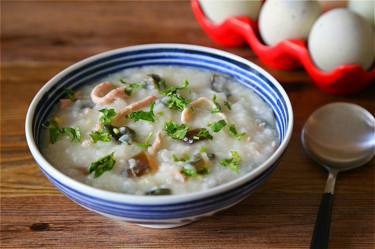 皮蛋瘦肉粥 ￥5元/份 已售71份