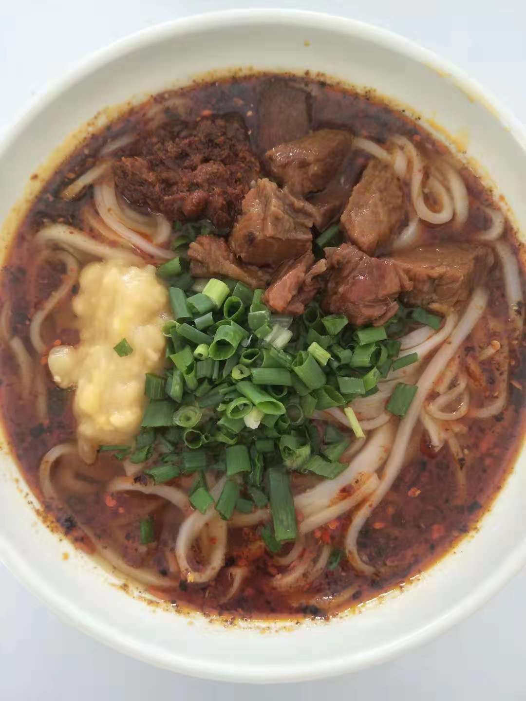 牛肉米干(小加冒) ￥14元/碗 已售6份