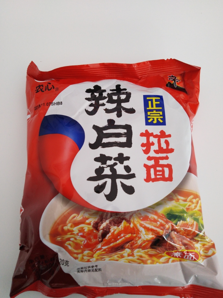 农心辣白菜拉面 ￥12元/包 已售6份