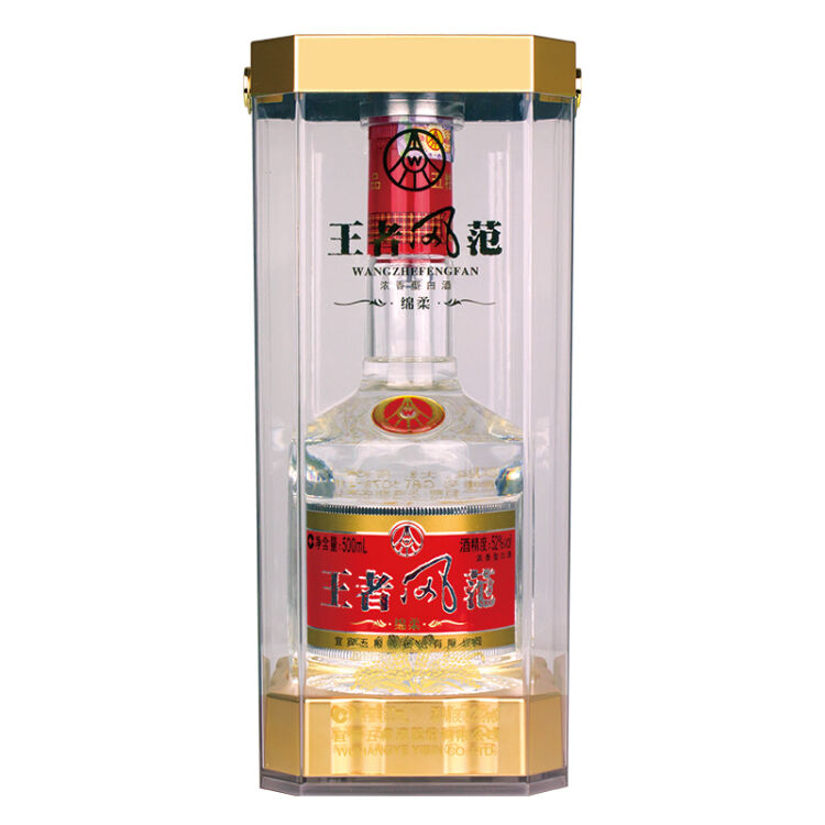 五粮液出品 王者风范绵柔 52度500ml*6瓶$340元/件 已售0份