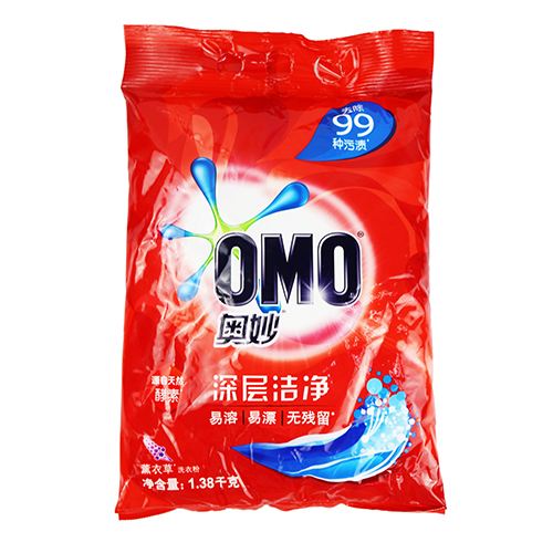 1.38kg奥妙深层洁净薰衣草洗衣粉 ￥70元/件 已售34份