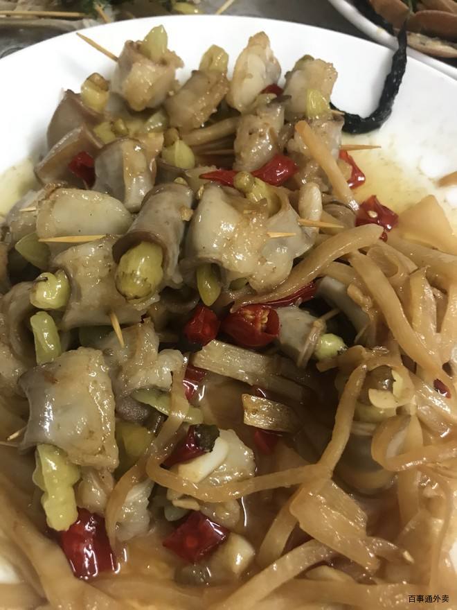 粉肠酸笋盖饭 ￥15元/份 已售41份